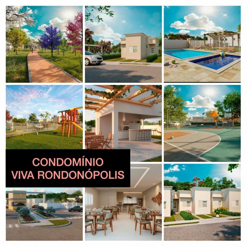 Casa em Condomínio - Venda - Vila Aurora - Rondonópolis - MT