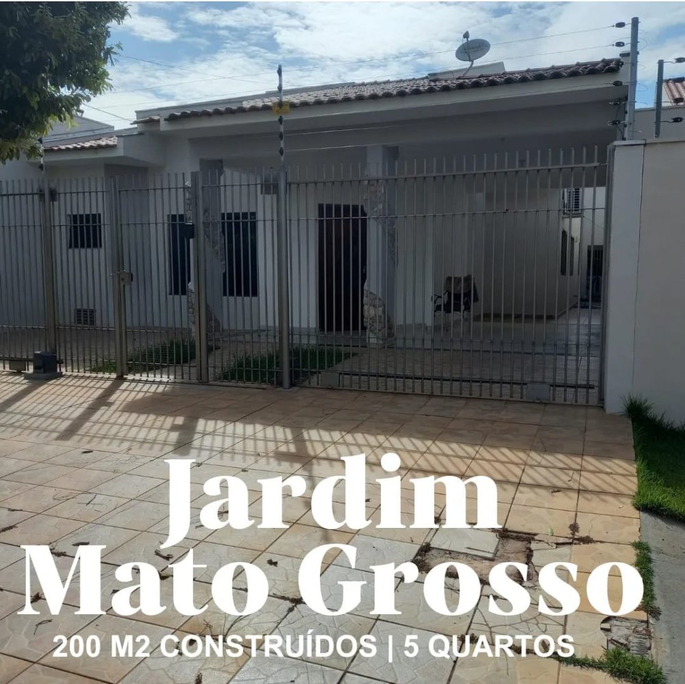 Casa - Venda - Jardim Mato Grosso - Rondonópolis - MT